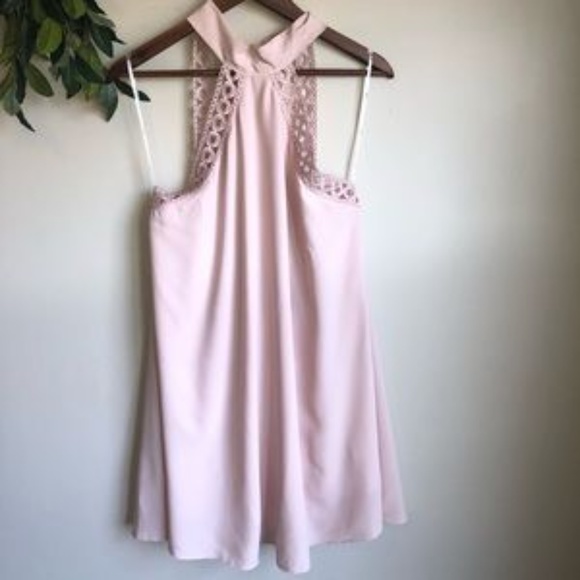 Lulus Any Sway, Shape, Or Form Pink Lace Dress - Picture 8 of 12